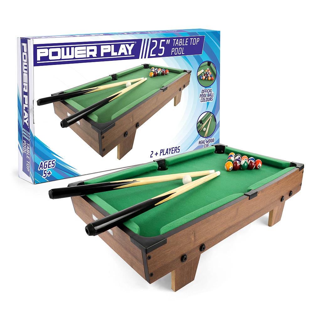 Powerplay 25" Pool Table Game