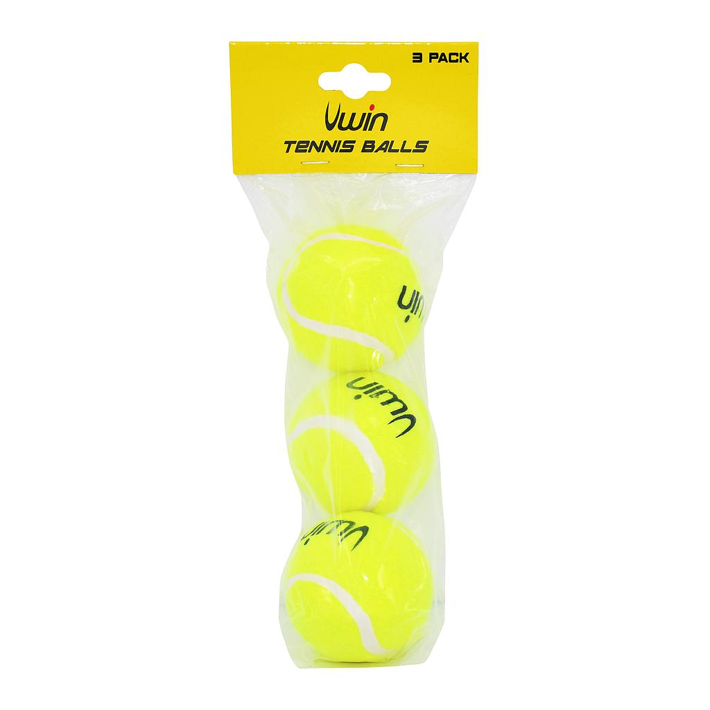 Uwin Trainer Tennis Balls - Pack of 3 Balls