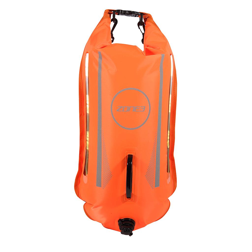 Zone3 2 LED Light Backpack Swim Safety Buoy/Dry Bag (28L)