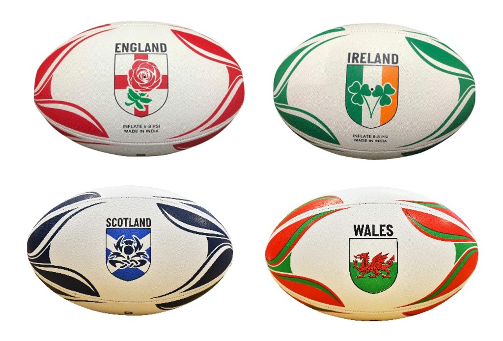 International Country Themed Rugby Balls