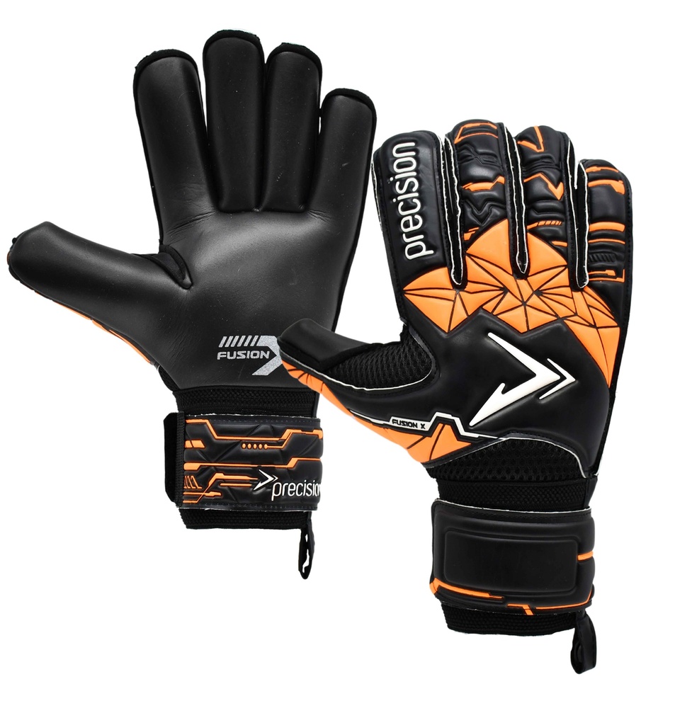 Precision Junior Fusion X Roll Finger Protect Goalkeeper Gloves