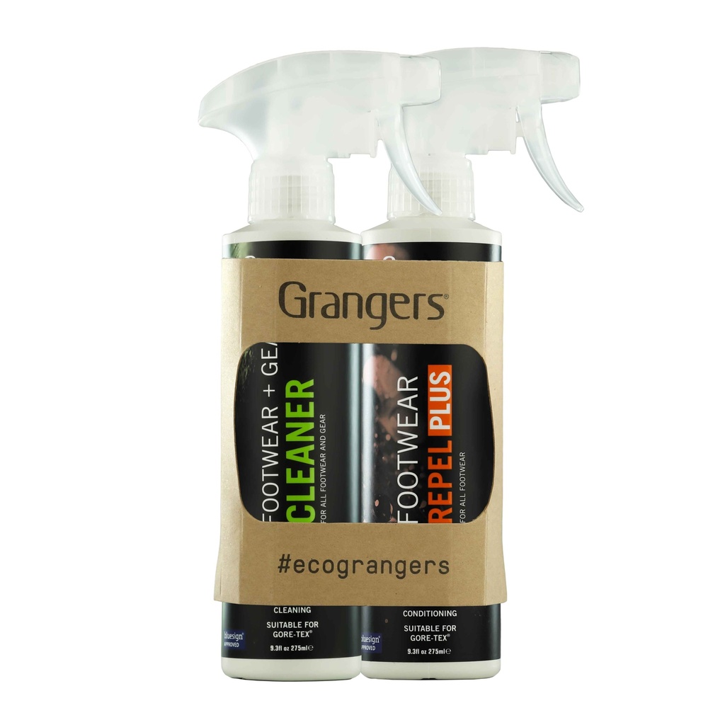 Grangers Footwear & Gear Cleaner & Footwear Repel Plus