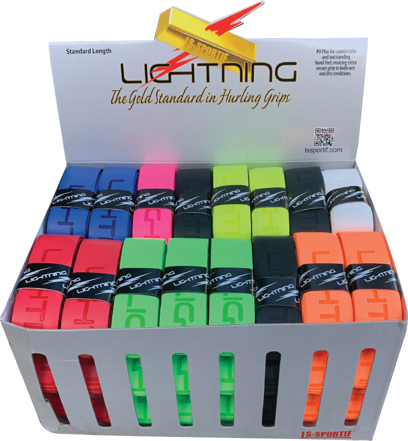 LS-Sportif Embossed Lightning Grip Box (48pcs)