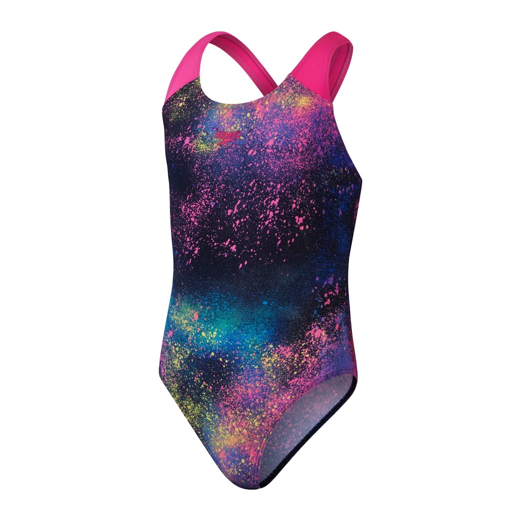 Speedo Digital Allover Splashback Junior Swimsuit
