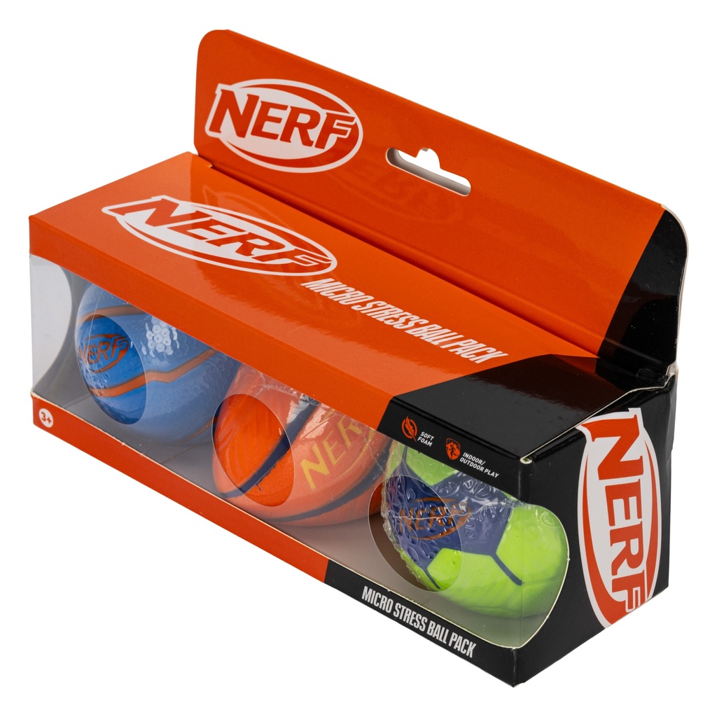 Nerf Micro Stress Balls (pack of 3)