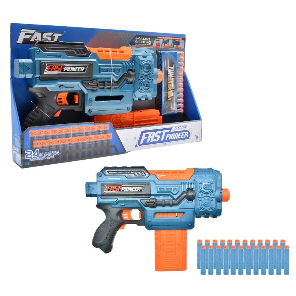 Fast Pioneer Electric Magazine Soft Bullet Toy Gun