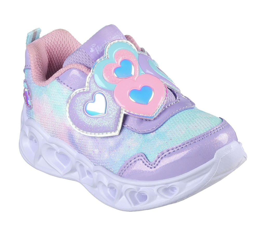 Skechers Heart Lights Girls Shoe