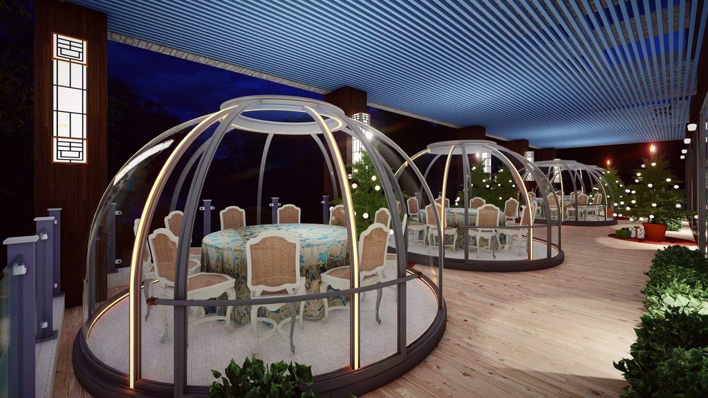 SAC 3.5M SUPERLUX Garden Dome Building