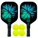 Franklin Dagger 2-Player Pickleball Paddle and Ball Set