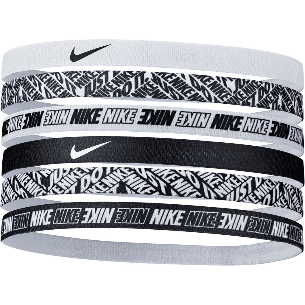 Nike Printed Headbands Pack of 6