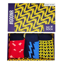 SicSock Retro Shirt Socks Gift Box