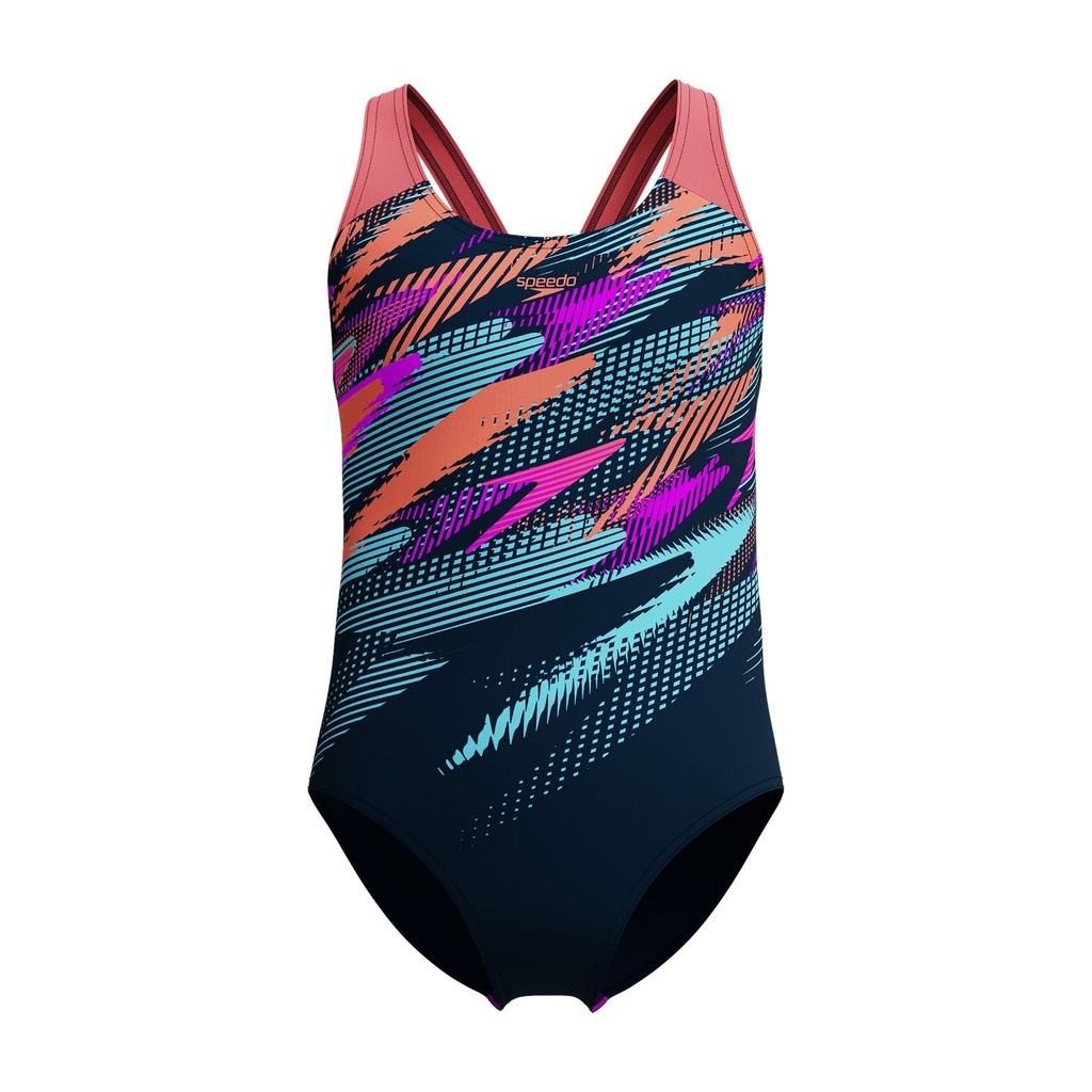 Speedo Digital Placement Splashback Teen Swimsuit