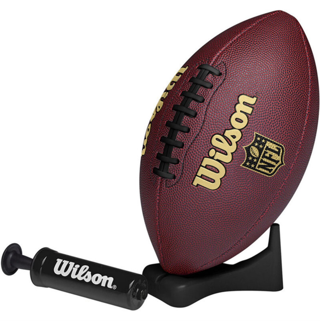 Wilson NFL Ignition American Football Pump and Tee