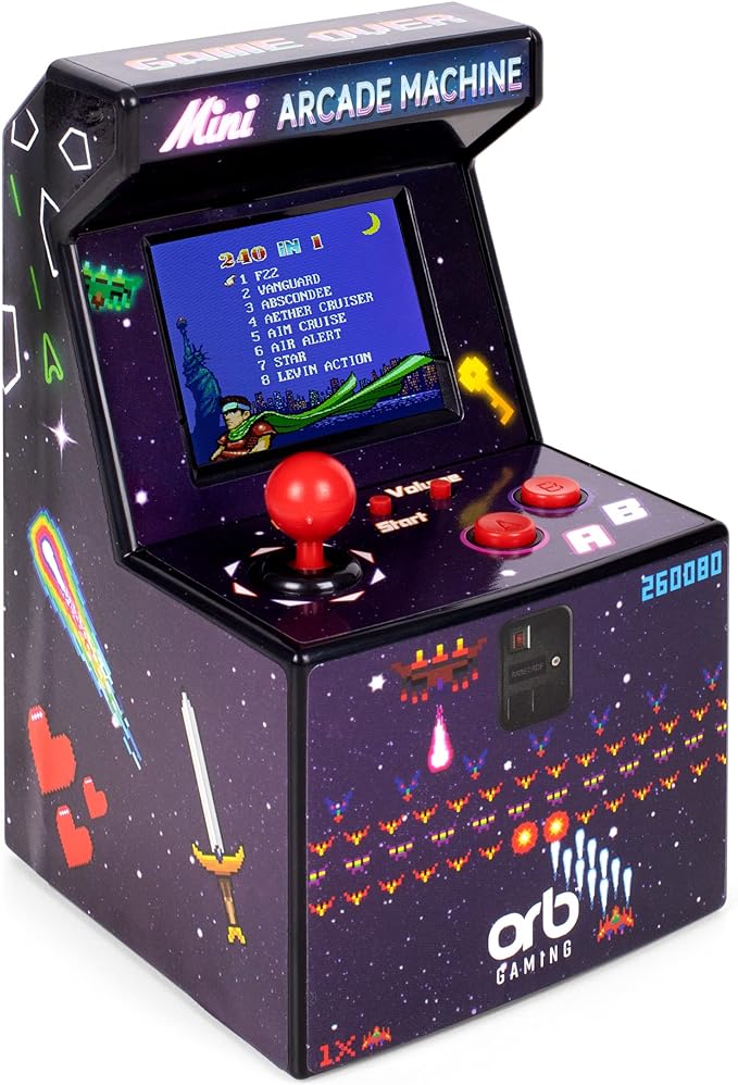 Retro Mini Arcade Machine (240-in-1 Games)