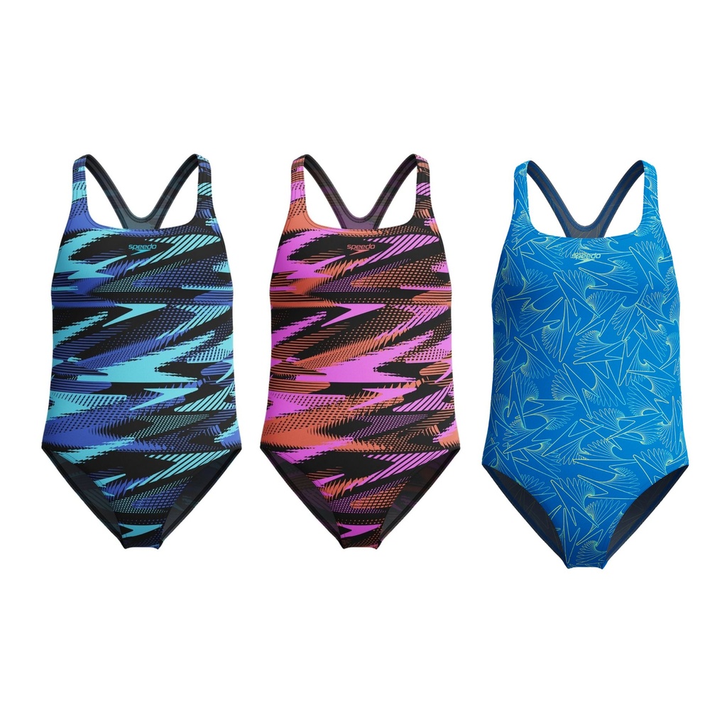 Speedo Hyperboom Allover Medalist Junior Swimsuit