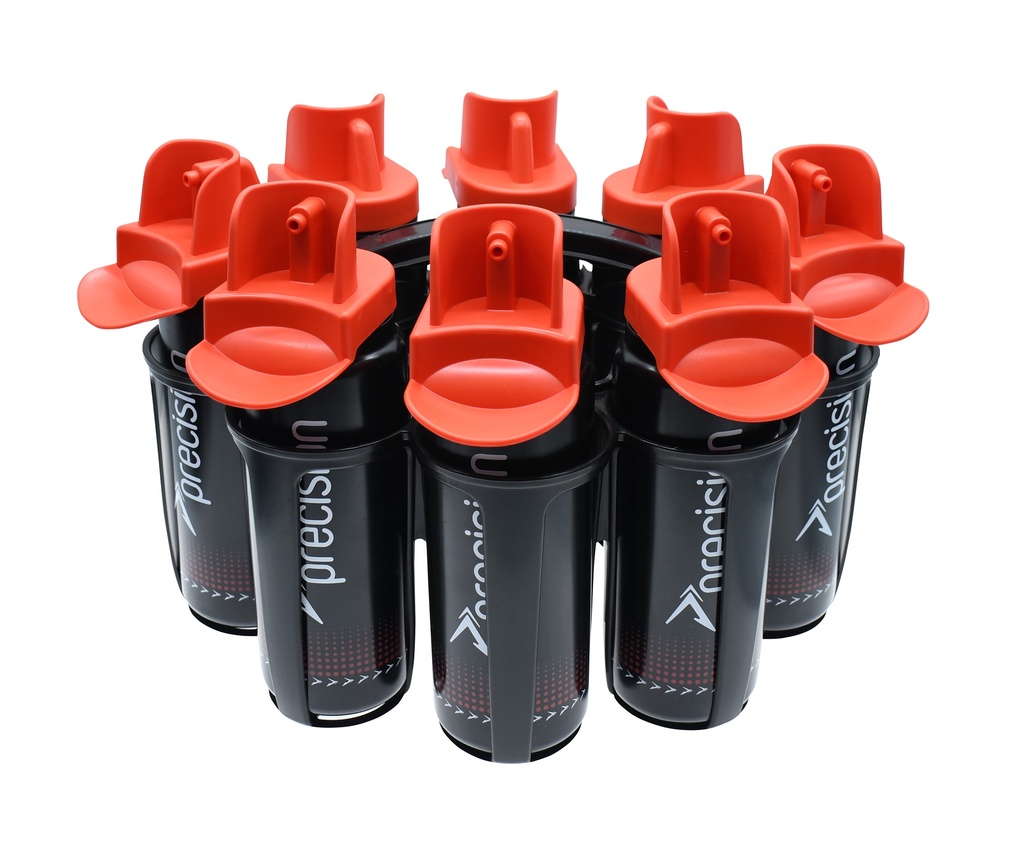 Precision 8 Hygiene Water Bottles & Oval Carrier (1L)