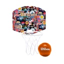 Wilson NBA Team Retro Mini Basketball Hoop