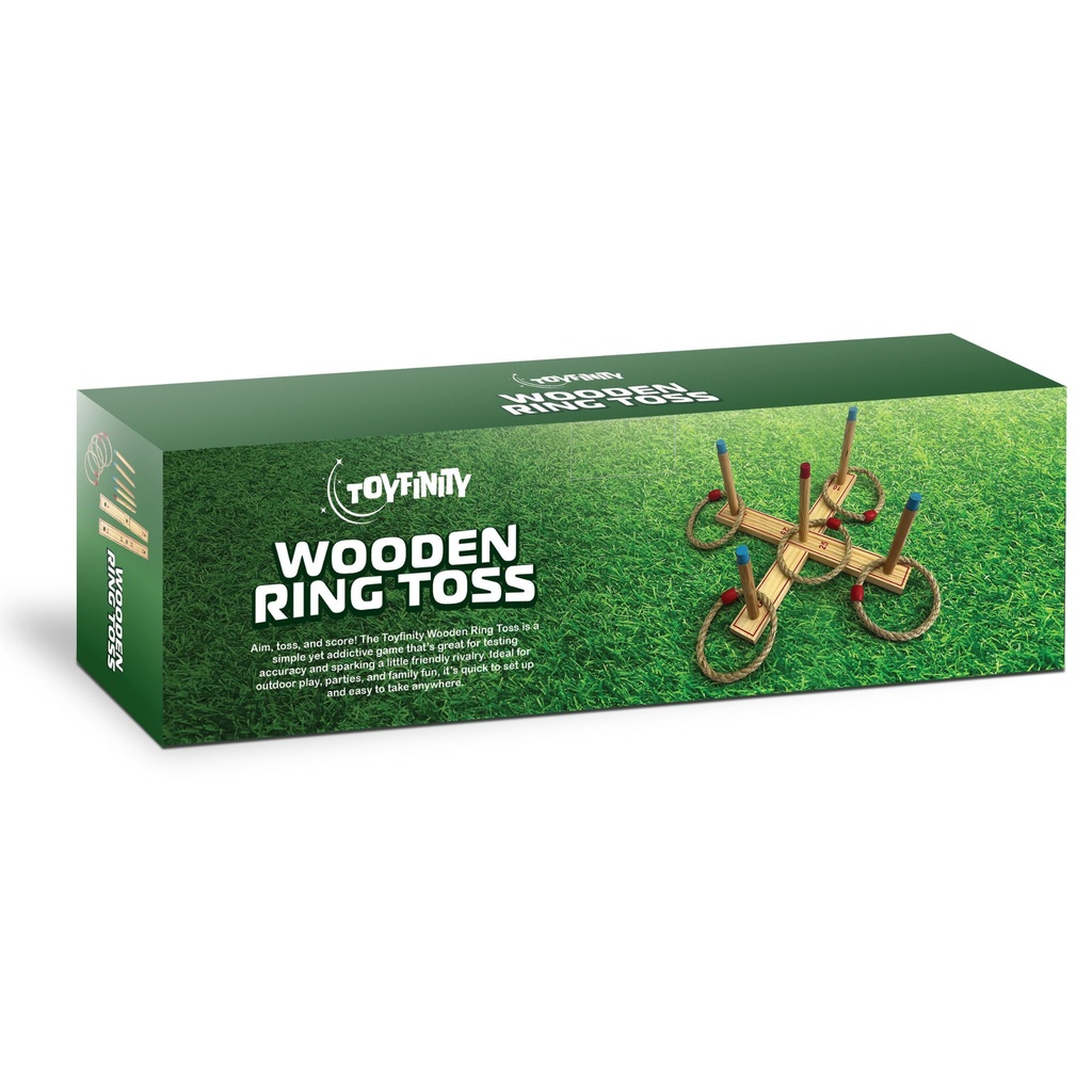 Toyfinity Wooden Ring Toss