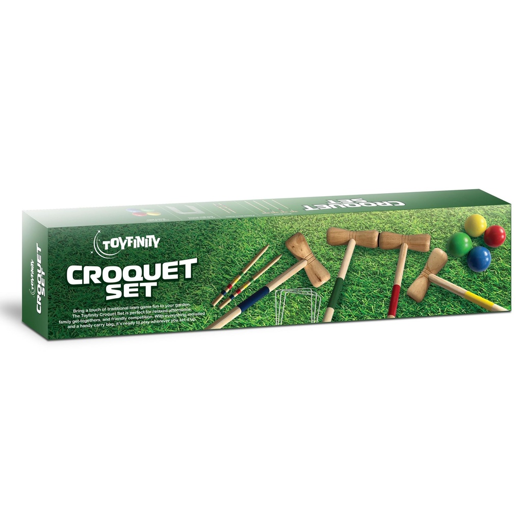 Toyfinity Croquet Set