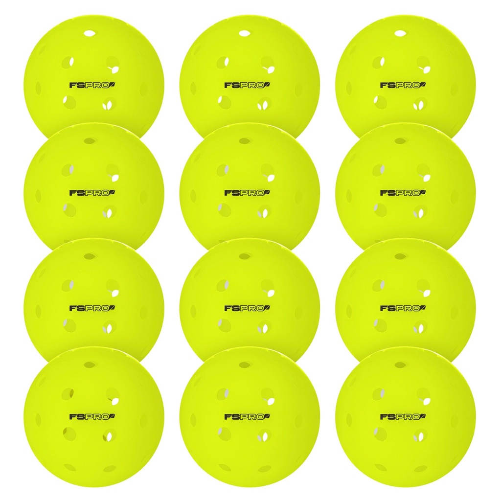 Franklin Indoor FS Pro Pickleball (Pack of 12)