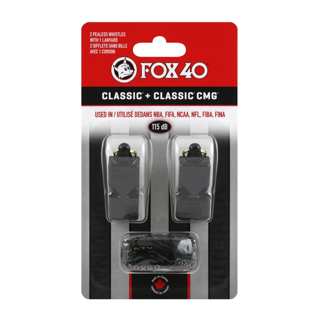 Fox 40 Whistle Twin Pack