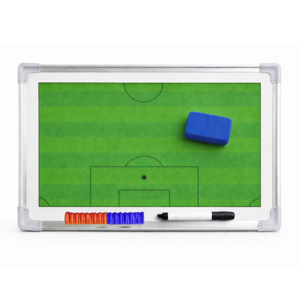 Precision Double-sided Football Pitch Tactics Board