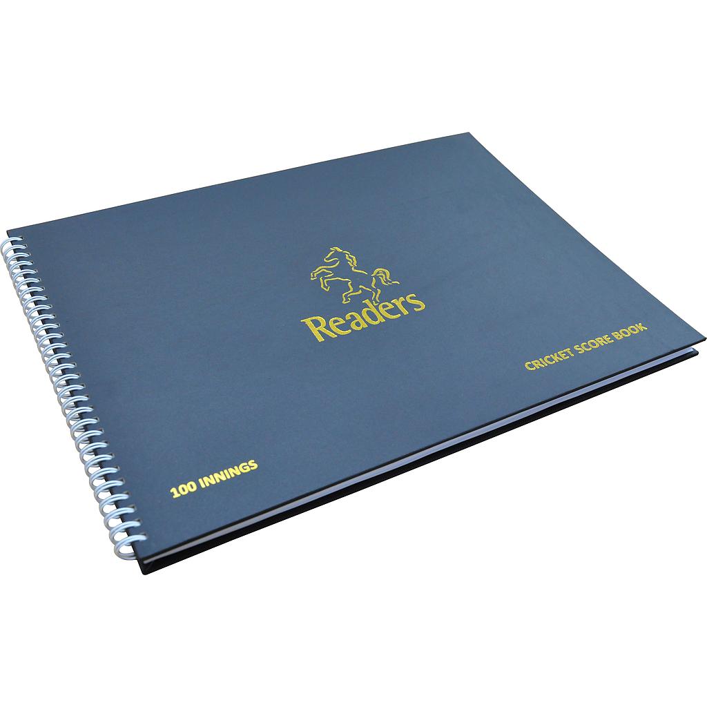Readers/Kookaburra Scorebook 100 Innings Wirebound