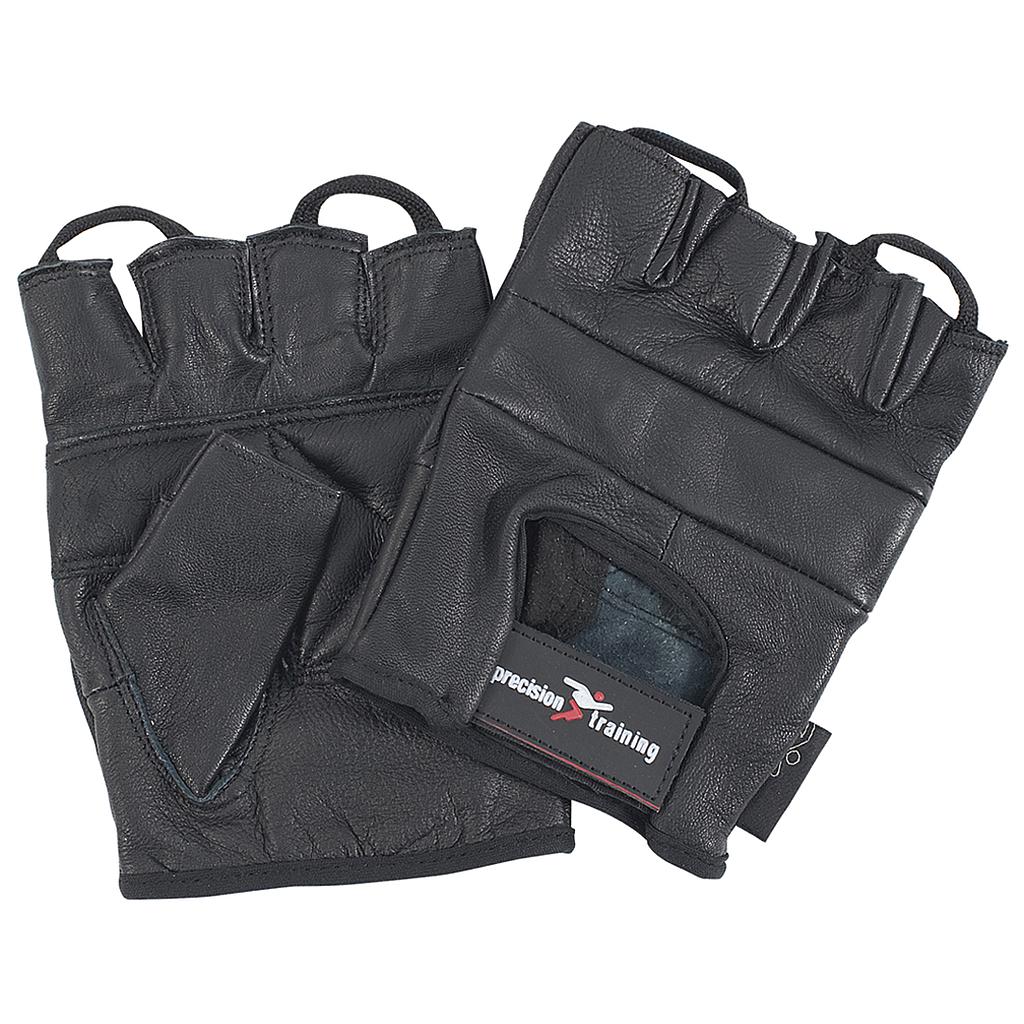 Precision Full Leather Weightlifting Gloves