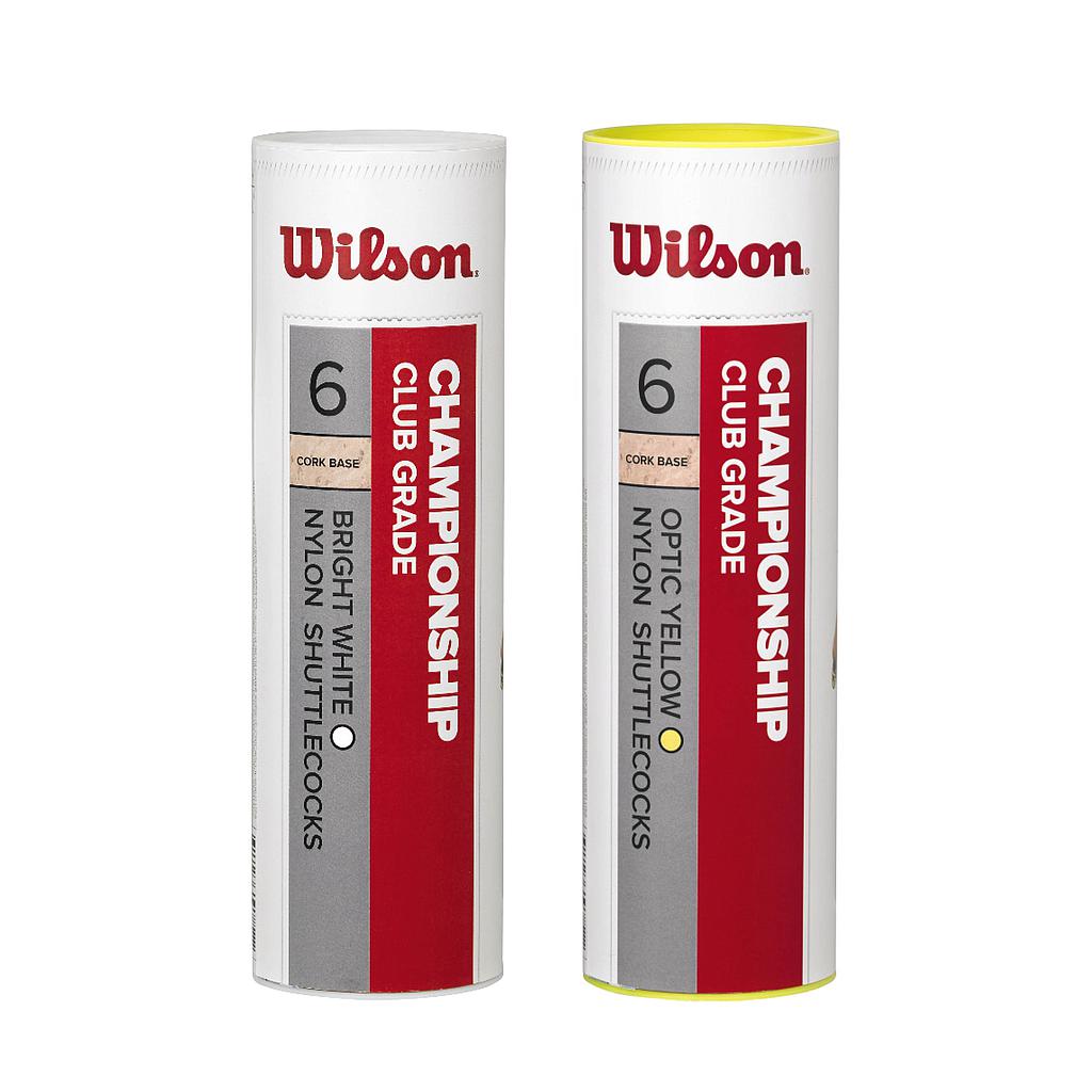 Wilson Championship Shuttle (Tube of 6)