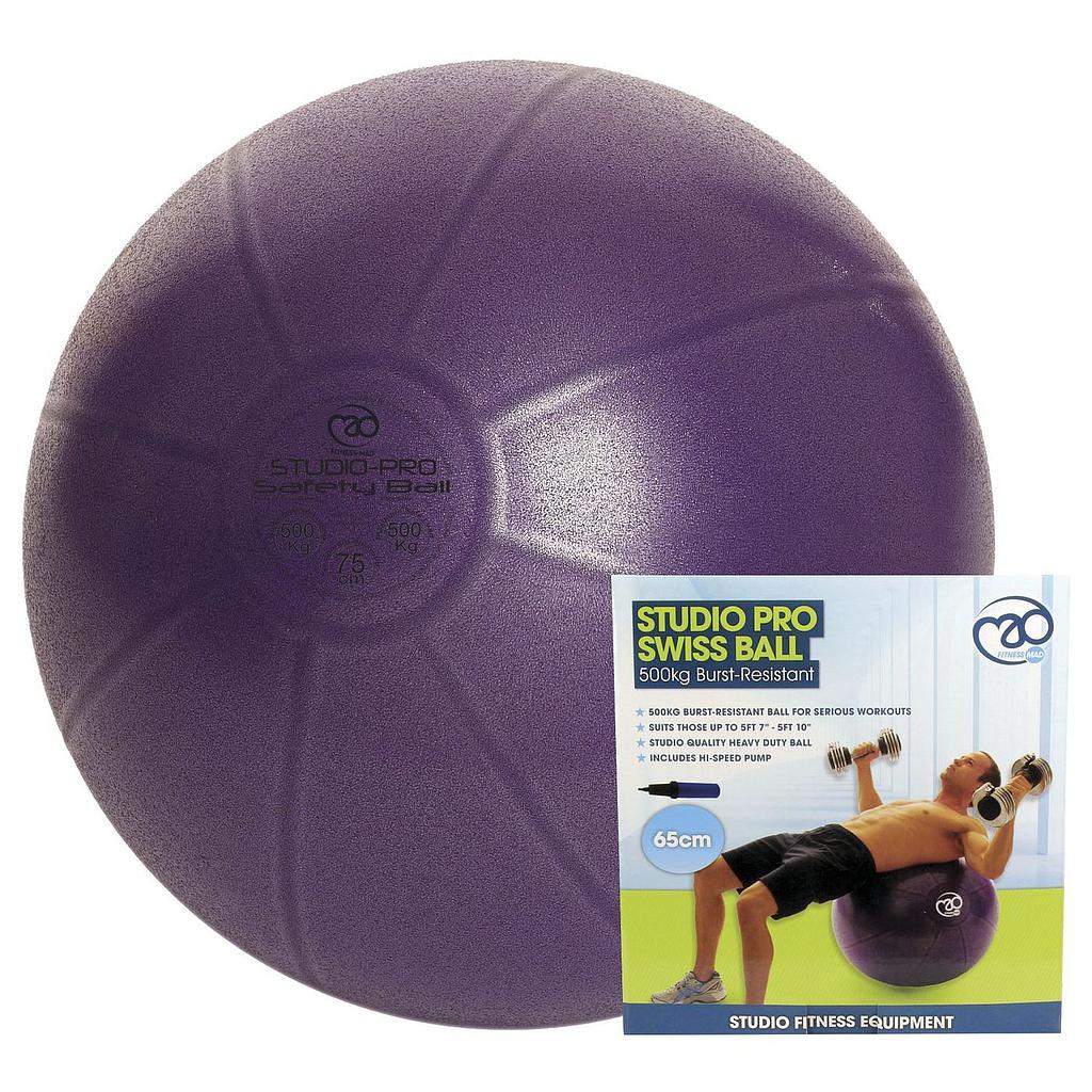 Yoga-Mad 500kg Swiss Gym Ball & Pump