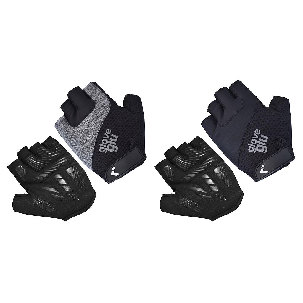 GloveGlu Gel Ride Half Finger Cycle Gloves