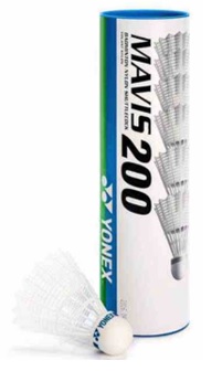 Yonex Mavis 200 Shuttles (Tube of 6)