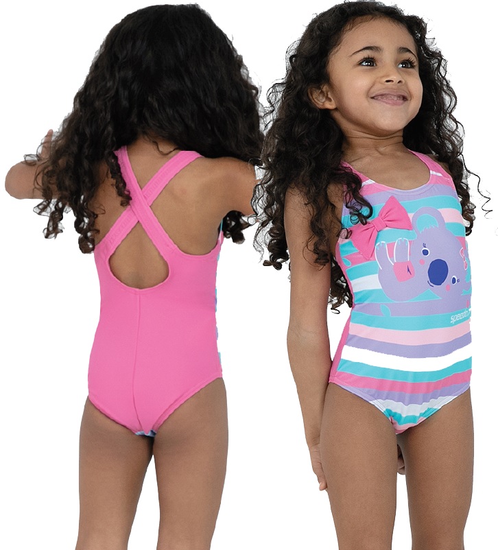 Speedo Koko Koala Crossback Swimsuit Infants
