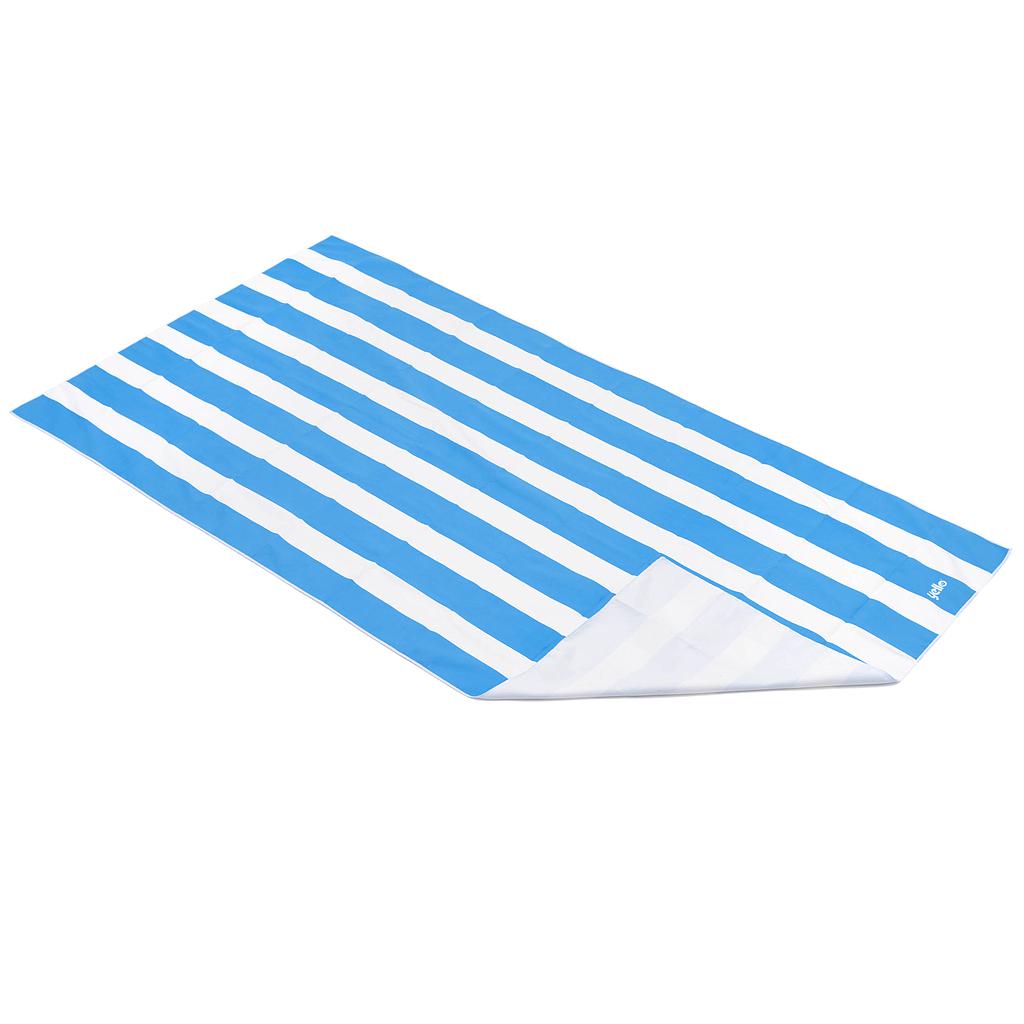 Yello Blue Stripe Quick Drying Towel