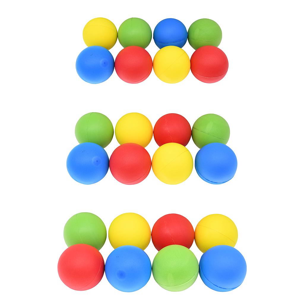 Uncoated Foam Ball (Pack of 8) Reydon Sports Plc