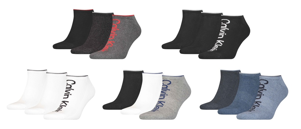 Calvin Klein Trainer Sock 3pk