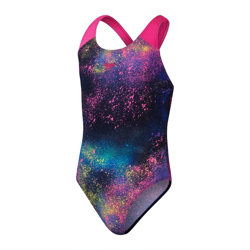 Speedo Digital Allover Splashback Teen Swimsuit