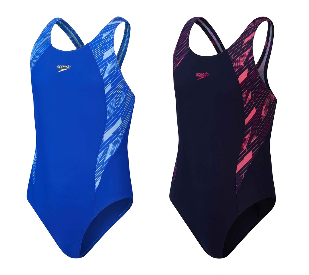 Speedo Hyperboom Splice Muscleback Teen Swimsuit