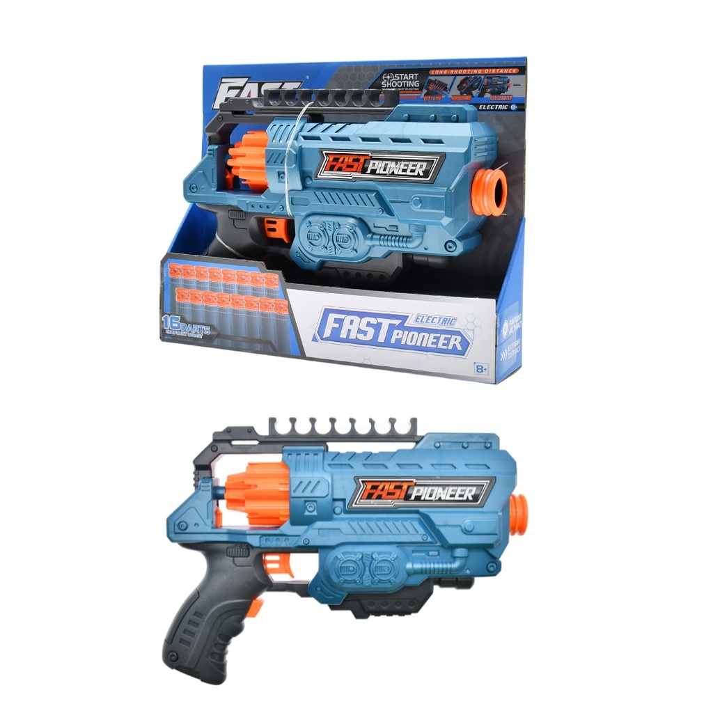 Fast Pioneer Electric Rotator Soft Bullet Toy Gun | Reydon Sports Plc