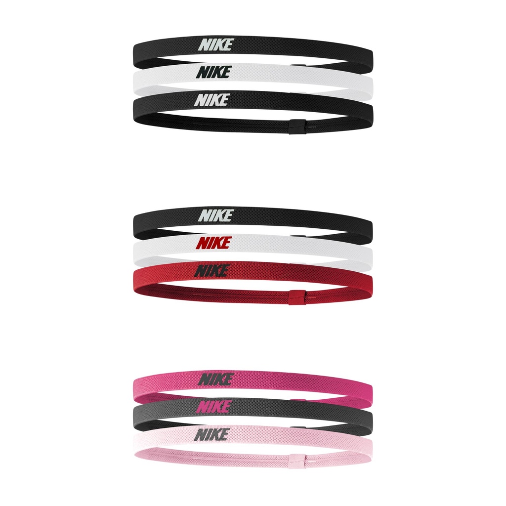 Nike Elastic Headbands 2.0 Pack of 3