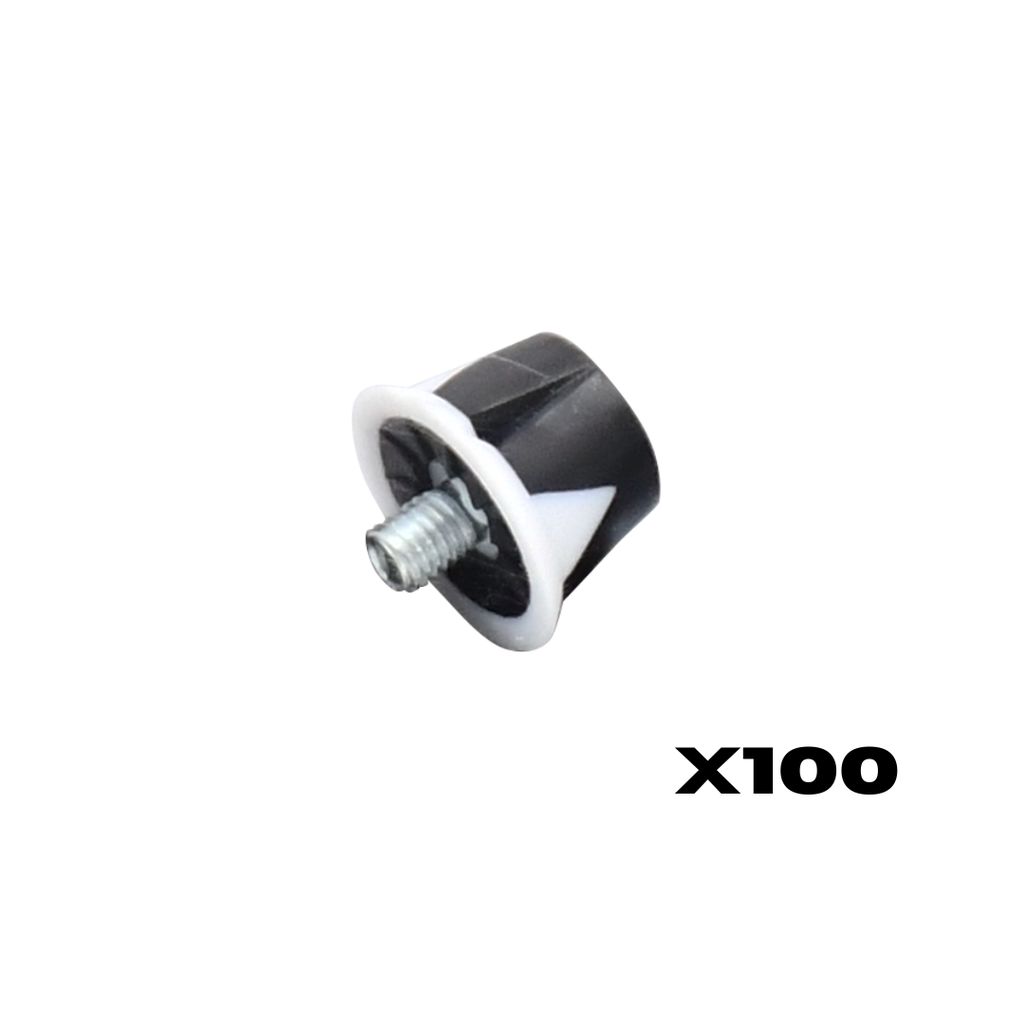 Nylon Safety Studs B/W (Bag of 100)