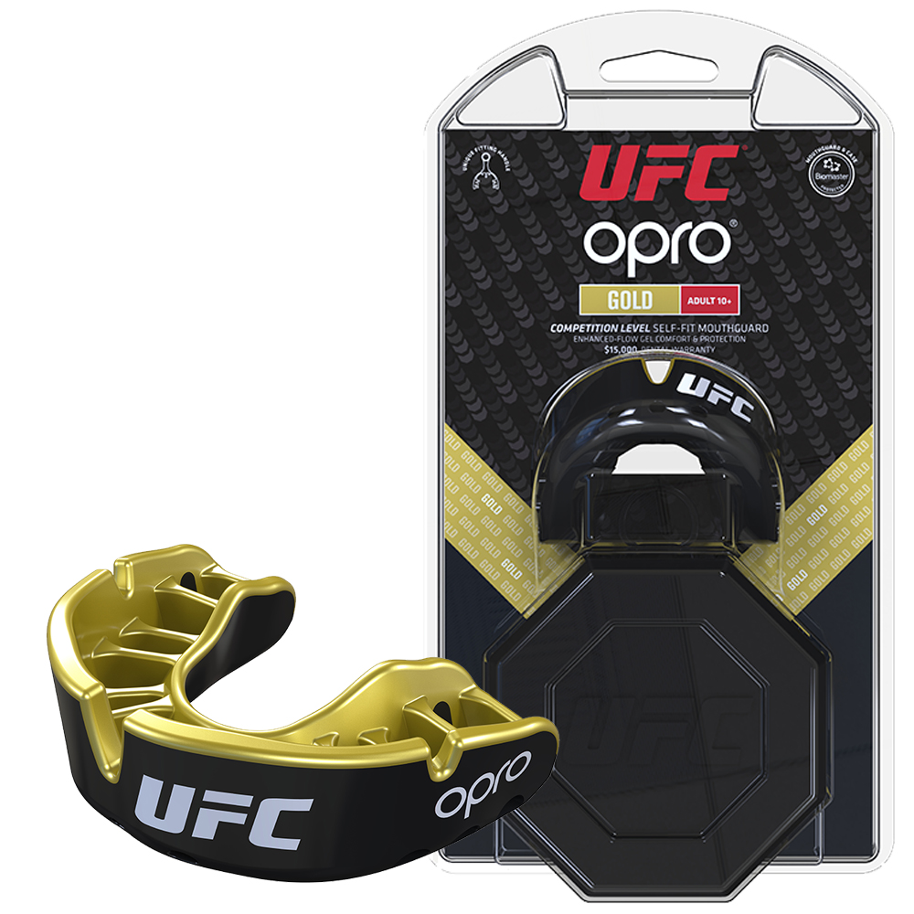 UFC Gold Mouthguard by Opro
